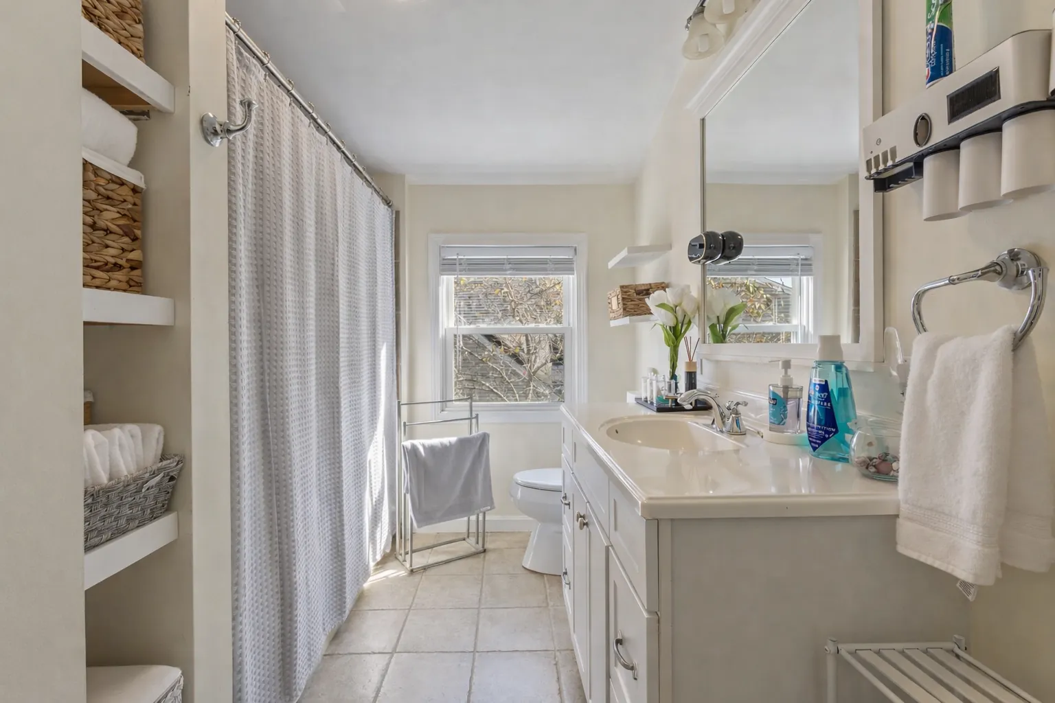 Bathroom fixtures detail — Beachside Bliss Cottage, Old Orchard Beach